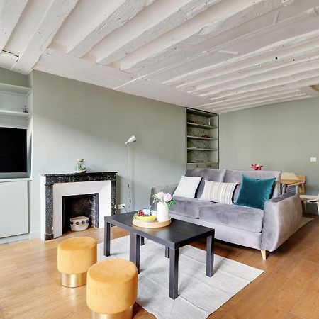 Chic Apartment -1Br-4P- Haut Marais - Republique Paris Eksteriør bilde