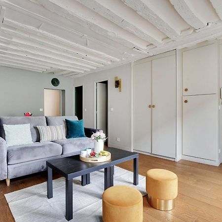 Chic Apartment -1Br-4P- Haut Marais - Republique Paris Eksteriør bilde