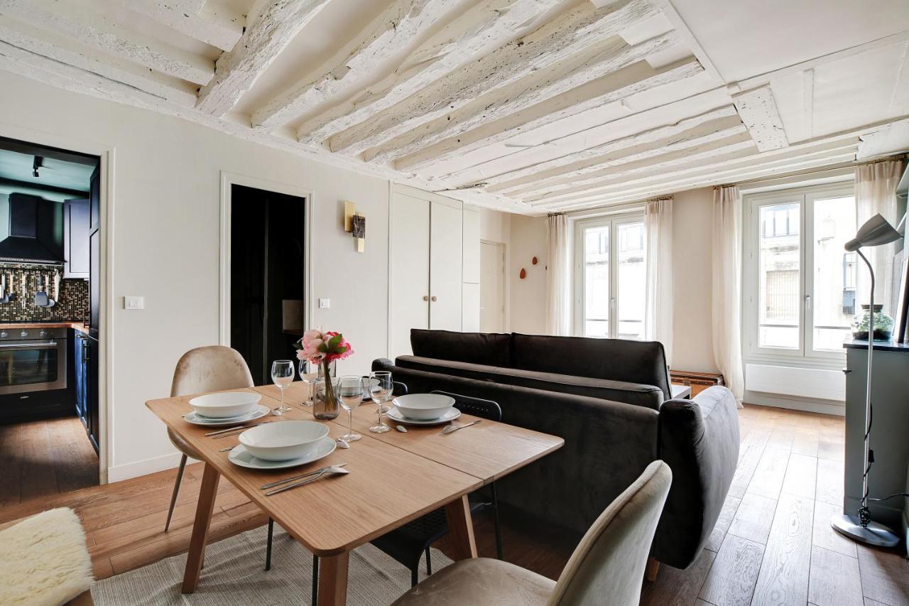 Chic Apartment -1Br-4P- Haut Marais - Republique Paris Eksteriør bilde