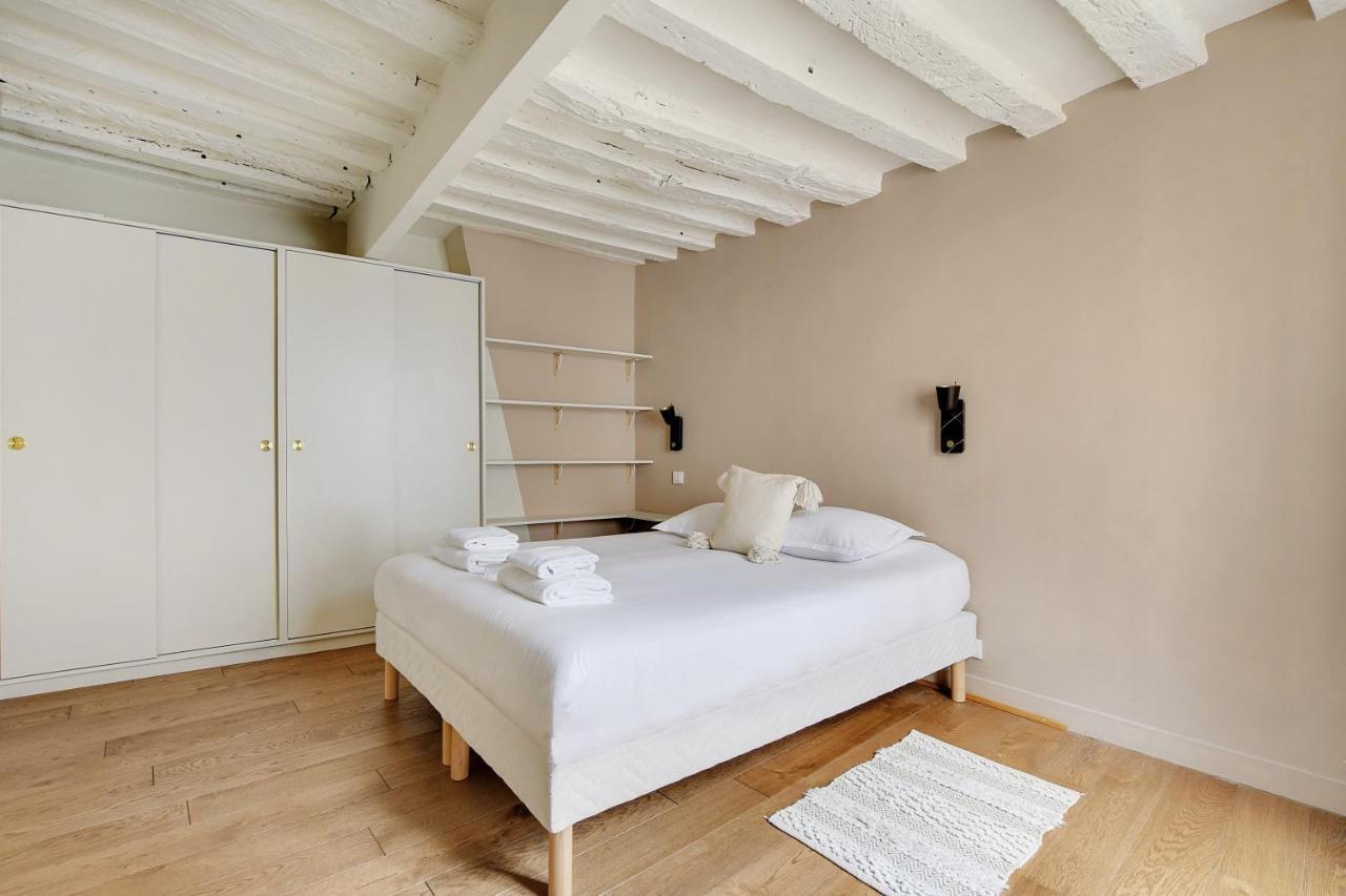 Chic Apartment -1Br-4P- Haut Marais - Republique Paris Eksteriør bilde