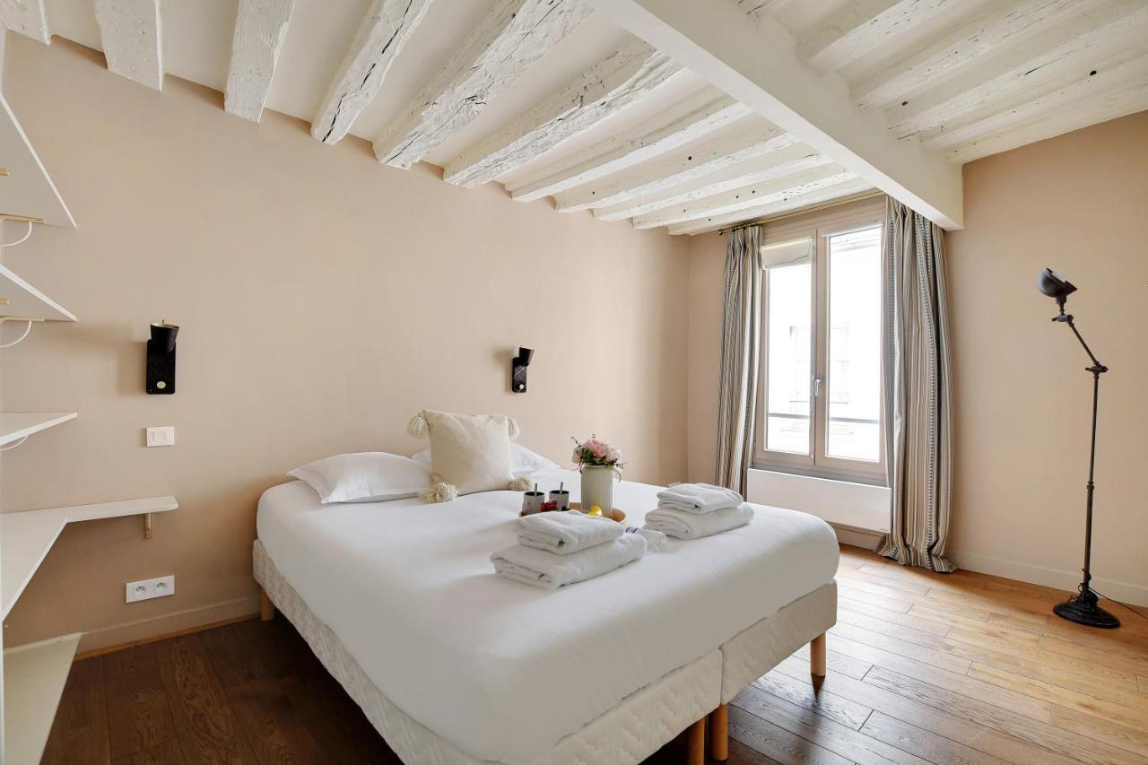 Chic Apartment -1Br-4P- Haut Marais - Republique Paris Eksteriør bilde