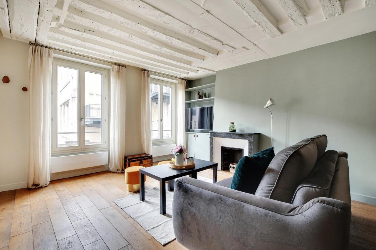 Chic Apartment -1Br-4P- Haut Marais - Republique Paris Eksteriør bilde