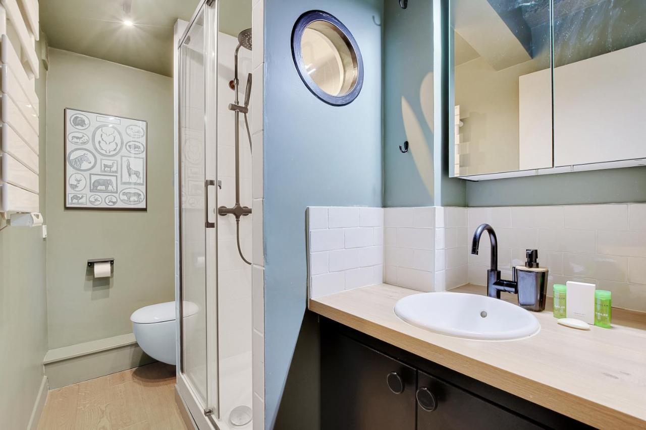 Chic Apartment -1Br-4P- Haut Marais - Republique Paris Eksteriør bilde